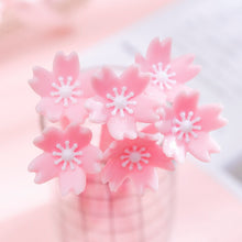 Load image into Gallery viewer, Cherry Blossom Kawaii Gel Pen Sets (10 Pcs)