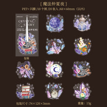 Load image into Gallery viewer, Crystal Story Series Floral Stickers - Limited Edition