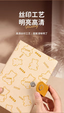 Load image into Gallery viewer, Cute Bear Series 2023 Leather Planners (3 colors)