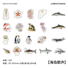 Load image into Gallery viewer, Vintage Style Nature & Animal Stickers (6 Designs)