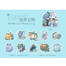 Load image into Gallery viewer, Wanderlust Diary Series Camera Stickers