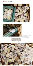 Load image into Gallery viewer, Vintage Series Floral and Clock Stickers