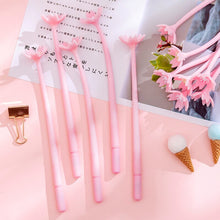 Load image into Gallery viewer, Cherry Blossom Kawaii Gel Pen Sets (10 Pcs)