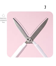Load image into Gallery viewer, Kokuyo Pastel Cookie Folding Scissors (4 Colors)