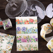 Load image into Gallery viewer, Vintage Style Floral & Plant Design Washi Tapes - Original Kawaii Pen