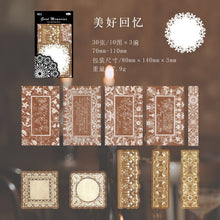 Load image into Gallery viewer, Vintage Style Lace Series Material Paper - 6 Designs