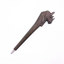 Load image into Gallery viewer, Handmade Wooden Animal Design Gel Pens