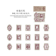 Load image into Gallery viewer, Late Night Antique Decorative Stickers