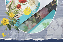 Load image into Gallery viewer, Vintage Style Flower House Stickers