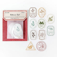 Load image into Gallery viewer, Vintage Style Embossed Series Stickers (6 Designs)