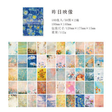 Load image into Gallery viewer, Vintage Style Magic Notes Material Paper ( 8 Designs)