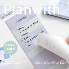Load image into Gallery viewer, Plan with Memo Sticker Series Memo Pads