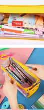 Load image into Gallery viewer, Candy Color Transparent Pencil Cases (5 colors)