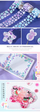 Load image into Gallery viewer, Bubble Tea Colorful Wide Washi Tapes (8 Colors)