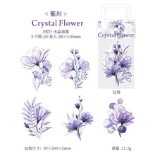 Load image into Gallery viewer, Crystal Flower Shadow Series Large Stickers