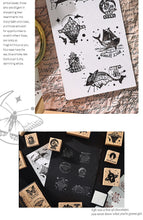 Load image into Gallery viewer, Butterfly & Sea of Stars Rubber Stamp Sets