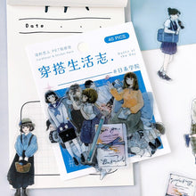 Load image into Gallery viewer, Japanese Daily Life Style Decorative Stickers (4 Designs)