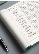 Load image into Gallery viewer, Luxury Habit Tracker Notebook Planner (4 colors)