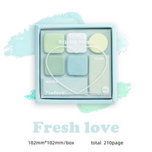 Load image into Gallery viewer, Mini Sticky Notes series Memo Pads (4 colors)