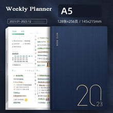 Load image into Gallery viewer, 2023 Elegant( A5) Weekly Leather Planners (4 Colors) - Limited Edition
