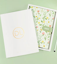 Load image into Gallery viewer, Japanese Floral Season 2023 Leather Planners (4 Colors)