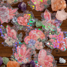 Load image into Gallery viewer, Crystal Story Series Floral Stickers - Limited Edition