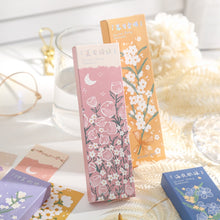 Load image into Gallery viewer, Summer Poetry Series Floral Bookmark Sets ( 30 pcs a set)
