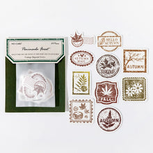 Load image into Gallery viewer, Vintage Style Embossed Series Stickers (6 Designs)