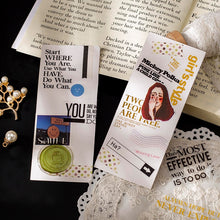 Load image into Gallery viewer, Black & Gold Motivational Stickers