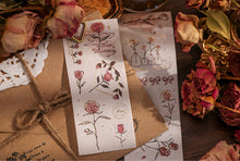 Load image into Gallery viewer, The Rose Poetry Washi Tapes (4 Designs) - Limited Edition