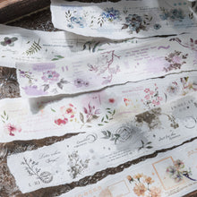 Load image into Gallery viewer, Inked Petal Fantasy Washi Tapes