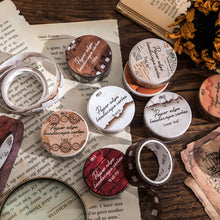Load image into Gallery viewer, Paper Edge Landscape Series Washi Tapes (8 Designs)