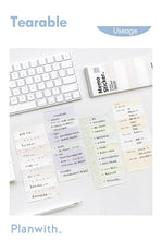 Load image into Gallery viewer, Plan with Memo Sticker Series Memo Pads