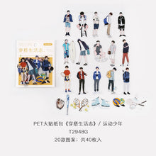 Load image into Gallery viewer, Japanese Daily Life Style Decorative Stickers (4 Designs)