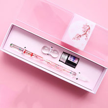 Load image into Gallery viewer, Kawaii Sakura Vintage Style Calligraphy Set (3 pcs)