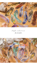 Load image into Gallery viewer, Glistening Feather Large Stickers - Limited Edition