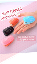 Load image into Gallery viewer, Cute Kawaii Mini Staplers (3colors)
