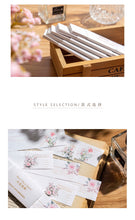 Load image into Gallery viewer, Fresh Floral Letter Series Memo Pads (6 colors)