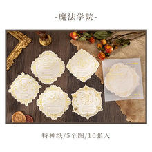 Load image into Gallery viewer, Magic Academy Series Gold Foiled Crafting Material Paper