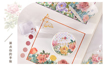 Load image into Gallery viewer, Vintage Style Floral & Plant Design Washi Tapes - Original Kawaii Pen