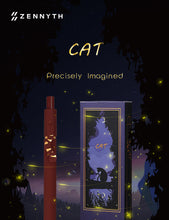 Load image into Gallery viewer, Mysterious Cat Gel Pen Set (5pcs)