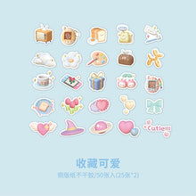 Load image into Gallery viewer, Cotton Candy Series Life Stickers (4 Designs)