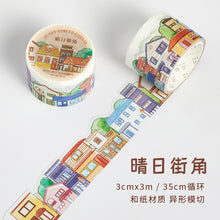 Load image into Gallery viewer, Vintage Style Plant & Nature Washi Tapes