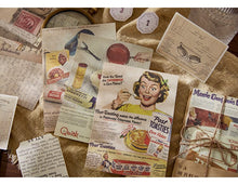 Load image into Gallery viewer, Vintage Style Old Letters Krafting Material Paper