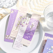 Load image into Gallery viewer, Summer Poetry Series Floral Bookmark Sets ( 30 pcs a set)