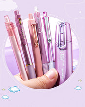 Load image into Gallery viewer, Starry Sky Series Writing Supplies + Mesh Pencil Case (12 Colors)
