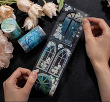 Load image into Gallery viewer, Kawaii Floral & Scenery Washi Tapes