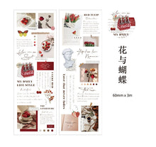 Load image into Gallery viewer, Vintage Style Butterfly  Series Transparent Washi Tapes