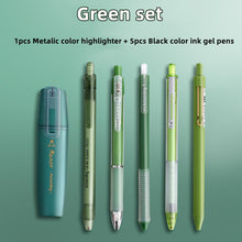 Load image into Gallery viewer, Starry Sky Series Writing Supplies + Mesh Pencil Case (12 Colors)