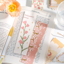 Load image into Gallery viewer, Summer Poetry Series Floral Bookmark Sets ( 30 pcs a set)